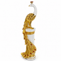 Golden Peacock Decorative Showpiece