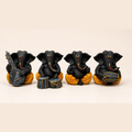 Musician Ganesh JI set of 4