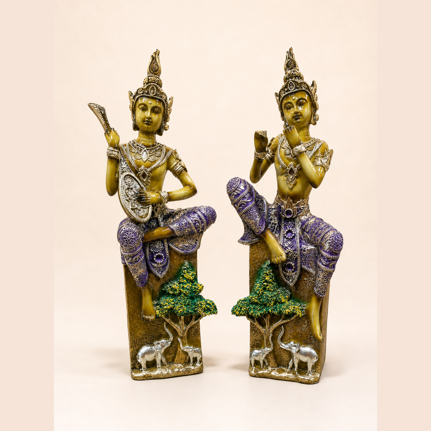 Vina Buddha set of 2