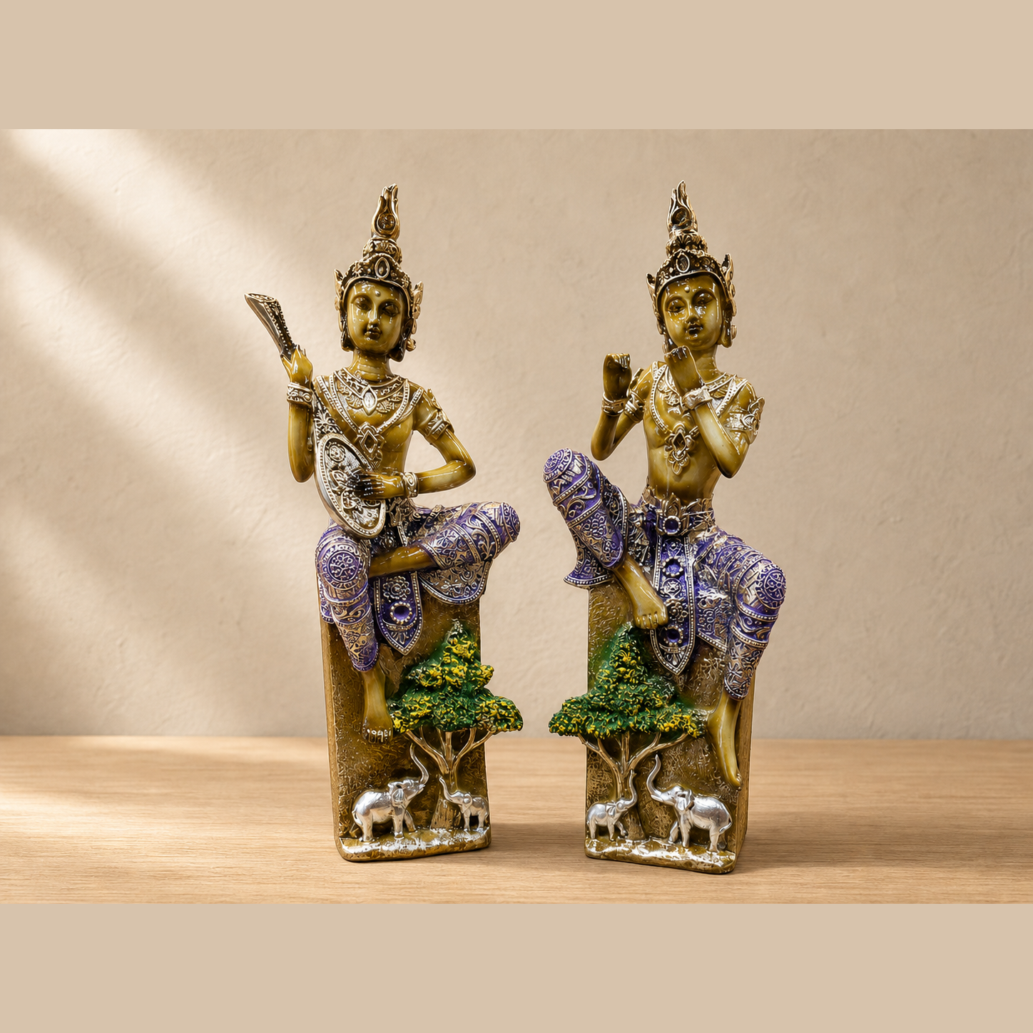 Vina Buddha set of 2